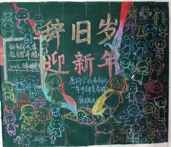 2024级梦飞一班黑板报